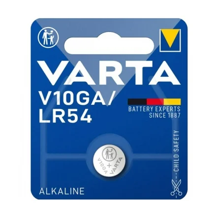 Batterie a Bottone Alcaline Varta V10GA LR54 (1 Unità) Batterie a Bottone Alcaline Varta V10GA LR54 (1 Unità)