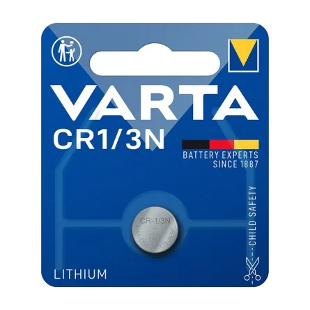 Batterie a Bottone al Litio Varta CR1/3N (1 Unità) Batterie a Bottone al Litio Varta CR1/3N (1 Unità)