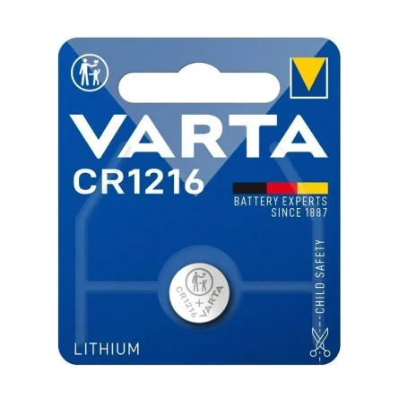 Pilas de Botón Litio Varta CR1216 (1 Unidad) Pilas de Botón Litio Varta CR1216 (1 Unidad)