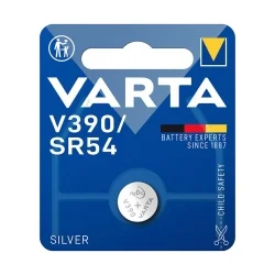 Batterie a Bottone Ossido d'Argento Varta V390 SR54 (1 Unità)