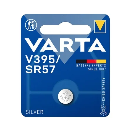 Batterie a Bottone Ossido d'Argento Varta V395 SR57 (1 Unità) Batterie a Bottone Ossido d'Argento Varta V395 SR57 (1 Unità)