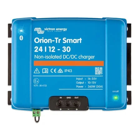 Cargador DC-DC No Aislado Victron Orion-Tr Smart 24-12 30A (360W) Cargador DC-DC No Aislado Victron Orion-Tr Smart 24-12 30A (360W)
