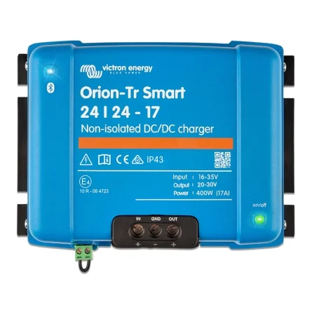 Caricabatterie DC-DC Non-Isolato Victron Orion-Tr Smart 24-24 17A (400W) Caricabatterie DC-DC Non-Isolato Victron Orion-Tr Smart 24-24 17A (400W)
