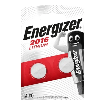 Energizer 2016 Lithium Lithium-Knopfzellen (2 Stück) Energizer 2016 Lithium Lithium-Knopfzellen (2 Stück)
