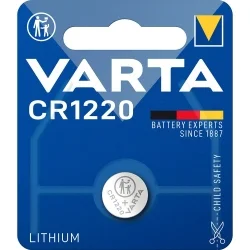 Batterie a Bottone al Litio Varta CR1220 (1 Unità)