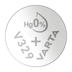 Batterie a Bottone Ossido d'Argento Varta V329 SR731 (1 Unità) Batterie a Bottone Ossido d'Argento Varta V329 SR731 (1 Unità)