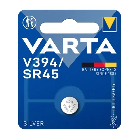 Varta V394 SR45 Silberoxid Knopfzellen (1 Stück) Varta V394 SR45 Silberoxid Knopfzellen (1 Stück)