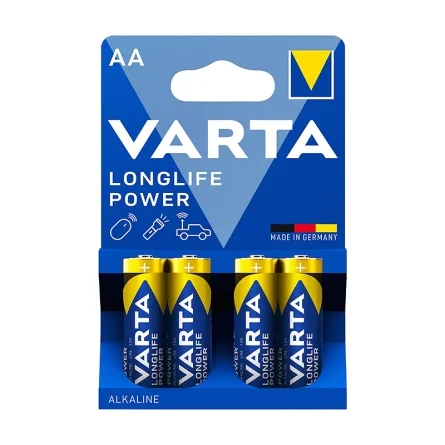 Varta AA Alkaline Batterien Longlife Power (4 Stück) Varta AA Alkaline Batterien Longlife Power (4 Stück)
