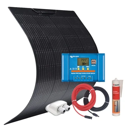 Kit Energía Solar Flexible 12V 180W Kit Energía Solar Flexible 12V 180W