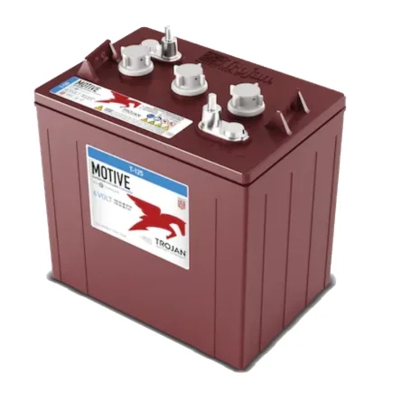 Trojan Motive T-125 6V 240Ah Deep Cycle Überflutete Blei-Säure-Batterie Trojan Motive T-125 6V 240Ah Deep Cycle Überflutete Blei-Säure-Batterie