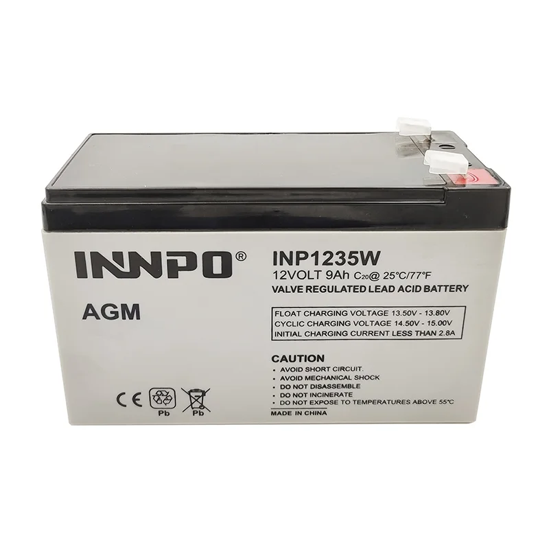 Batteria al Piombo AGM 12V 9Ah 35W