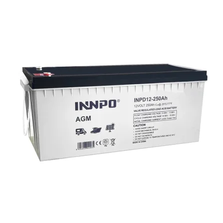 Batería Plomo AGM 12V 250Ah INNPO
