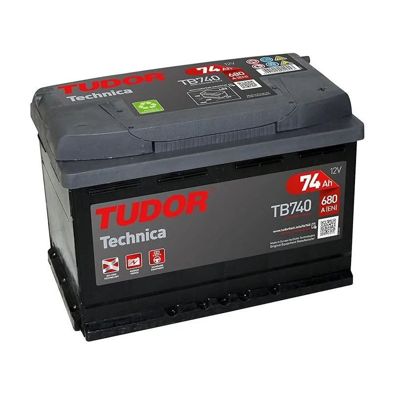 Batterie Tudor Technica TB740 74Ah