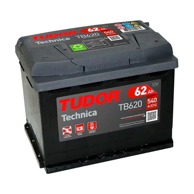 Batterie Tudor Technica TB620 62Ah