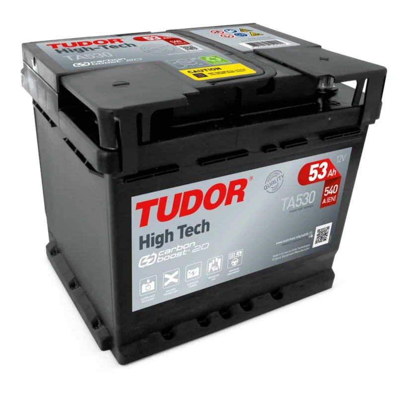 Batterie Tudor High-Tech TA530 53Ah