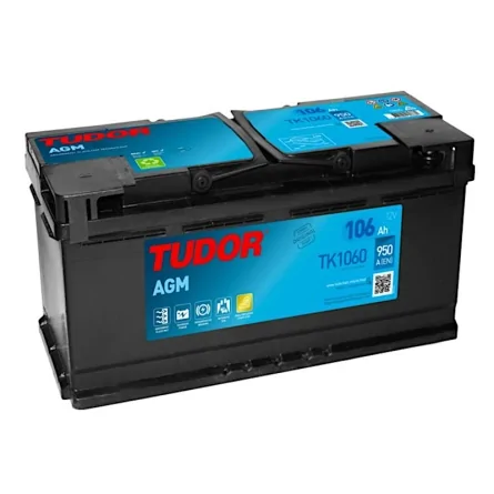 Batería Tudor Start Stop AGM TK1060 Batería Tudor Start Stop AGM TK1060