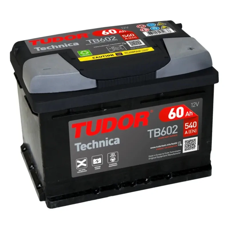 Batterie Tudor Technica TB602 60Ah