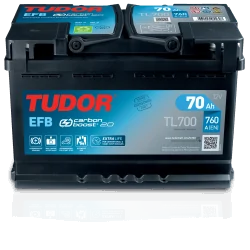 Batería Tudor Start Stop EFB TL700 70Ah