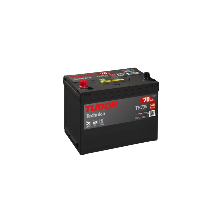 Batteria Tudor Technica TB705 70Ah