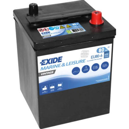 Exide EU80-6 80Ah 6V Exide EU80-6 80Ah 6V