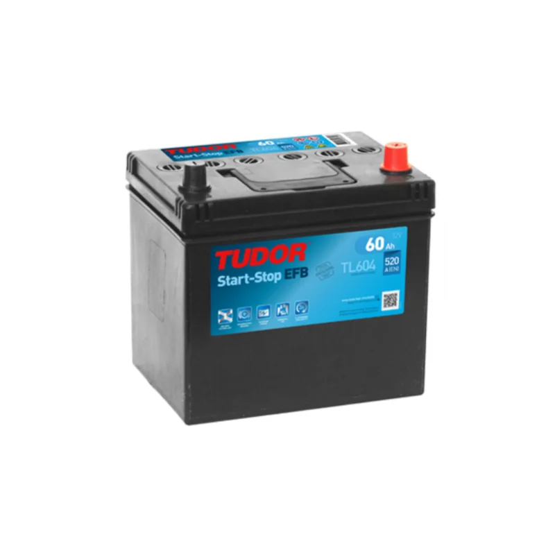Batteria Tudor Start Stop EFB TL604 60Ah