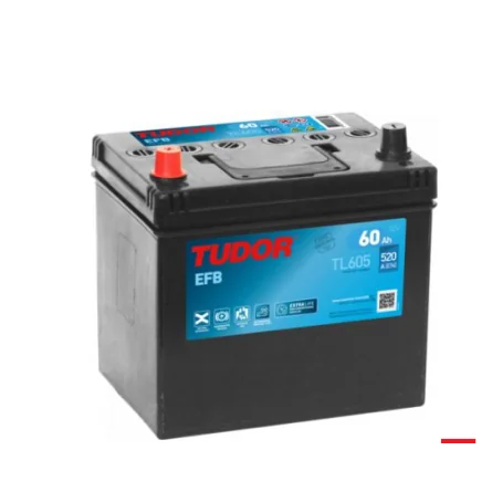 Batteria Tudor Start Stop EFB TL605 60Ah