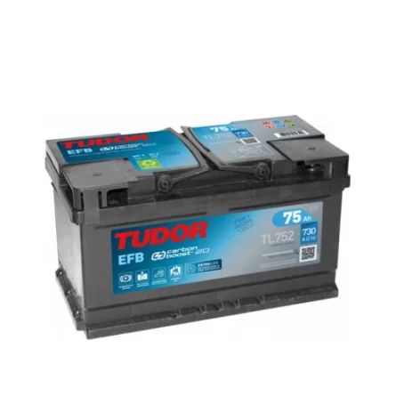 Batteria Tudor Start Stop EFB TL752 75Ah