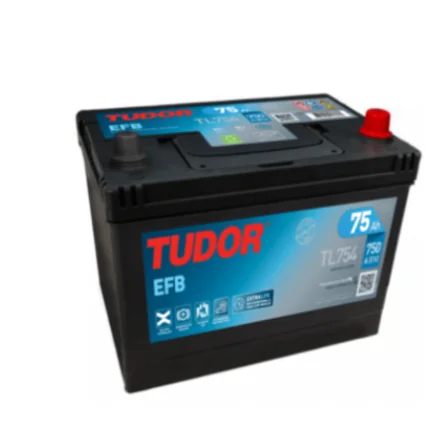 Batteria Tudor Start Stop EFB TL754 75Ah