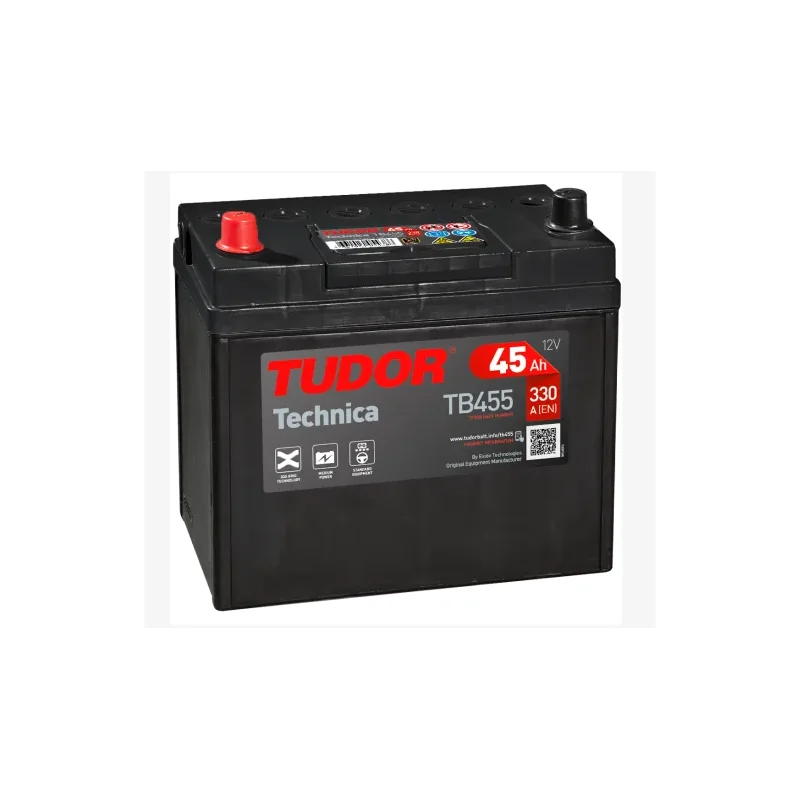 Batería Tudor Technica TB455