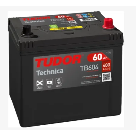 Batterie Tudor Technica TB604 60Ah