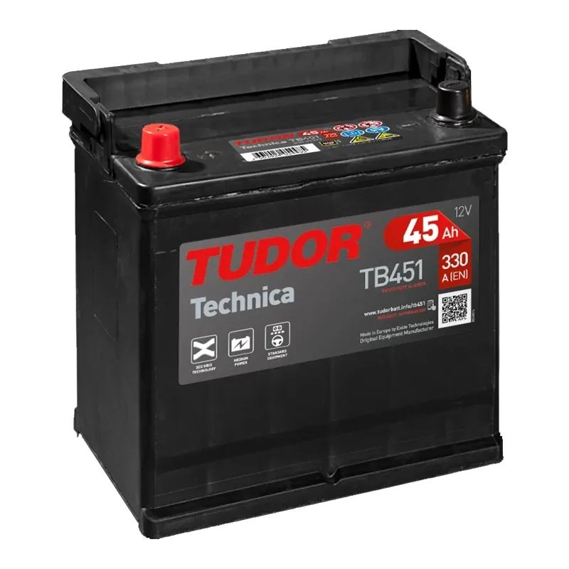 Batteria Tudor Technica TB451 45Ah