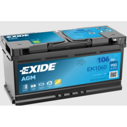 Exide Start Stop AGM EK1050 Exide Start Stop AGM EK1050
