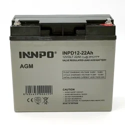 Batería Plomo AGM 12V 22Ah ciclo profundo