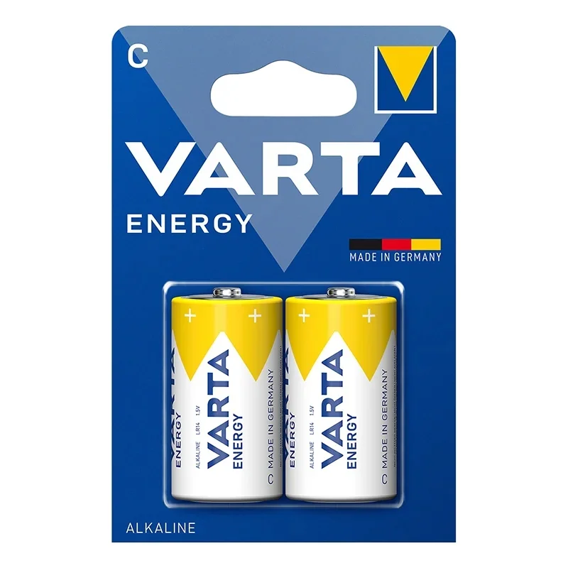 Pilas Alcalinas Varta C Energy (2 Unidades)