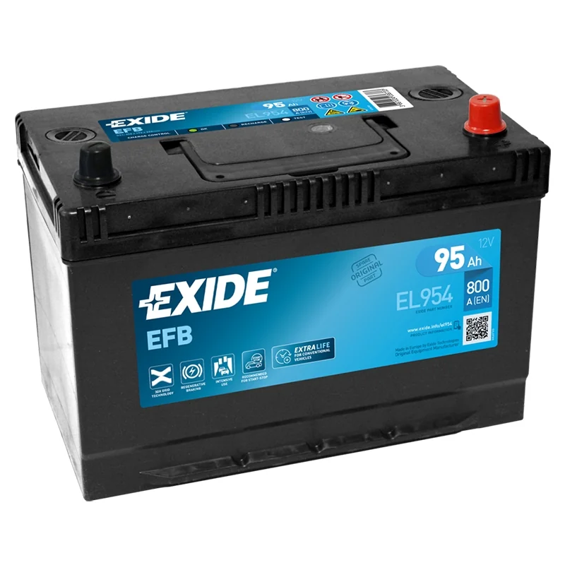 Batería Exide Start Stop EFB EL954 95Ah