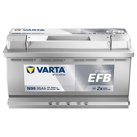 Batería Varta N95 Start Stop EFB 95Ah