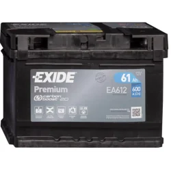 Exide Premium EA612 61Ah
