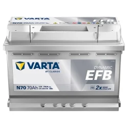 Batterie Varta N70 Start Stop EFB 70Ah