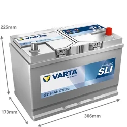 Batteria Varta G7 SLI 95Ah