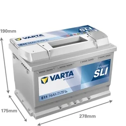 Batería Varta E11 SLI 74Ah