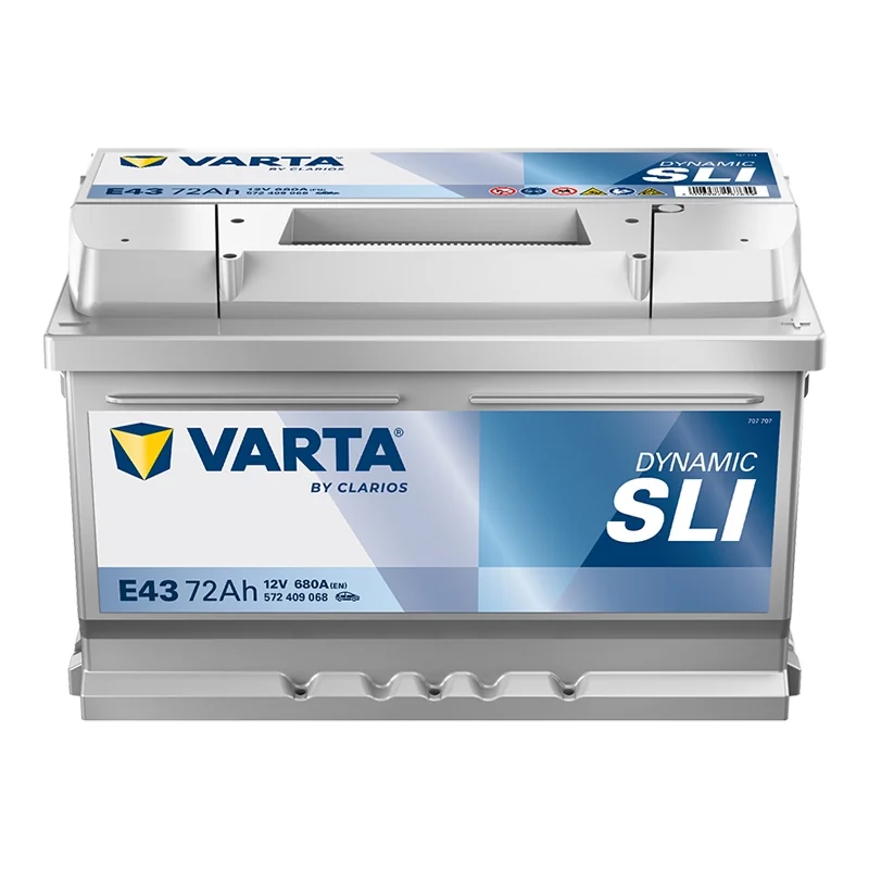 Batterie Varta E43 SLI 72Ah