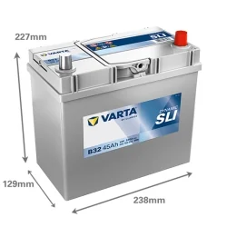Batería Varta B32 SLI 45Ah