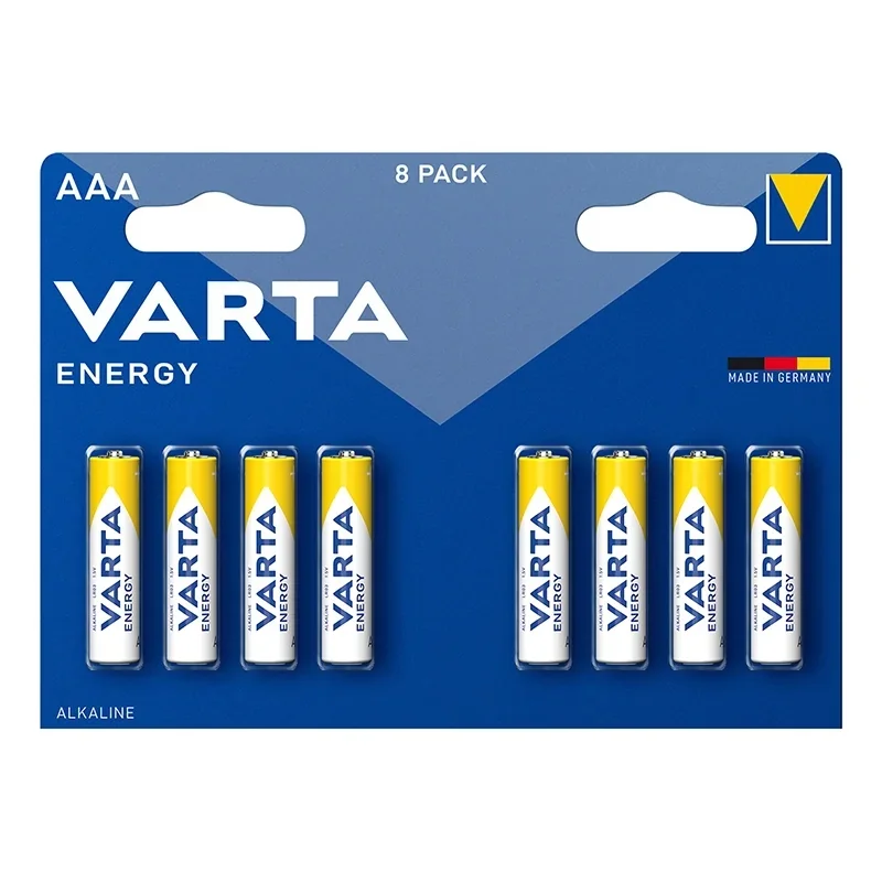 Varta Energy AAA Alkaline Batterien (8 Stück)