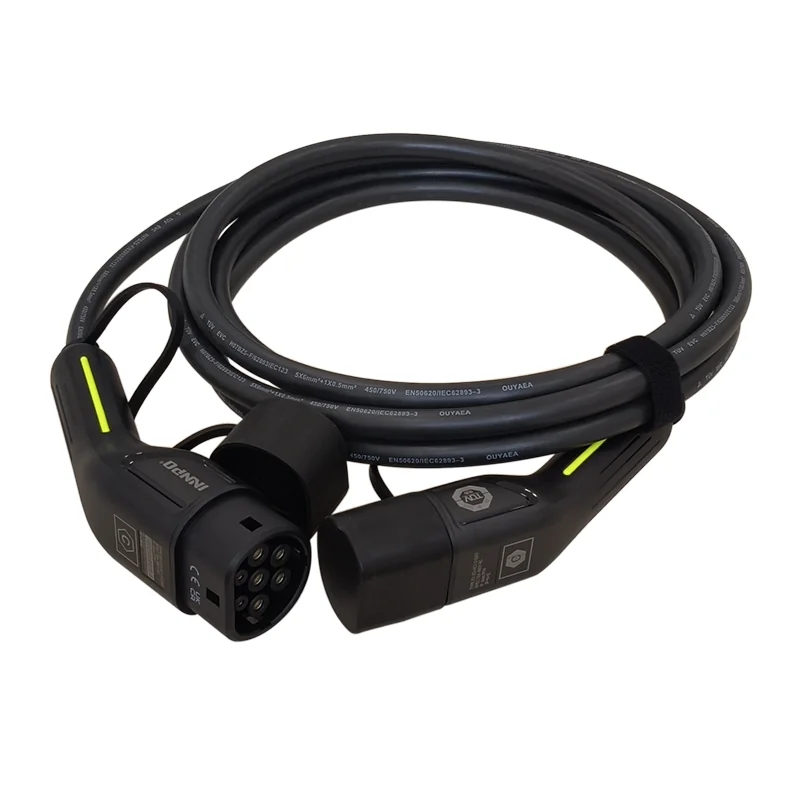 Cavo ricarica EV Tipo 2 a Tipo 2 22 kW 32 A – Trifase 5 m