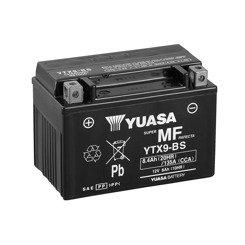 Batteria Yuasa YTX9-BS AGM 8.4Ah