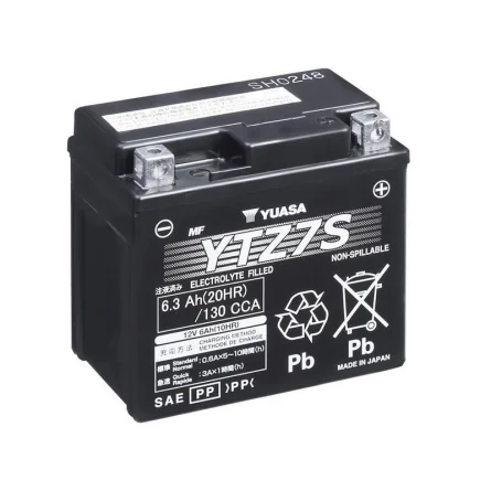 Batteria Yuasa YTZ7S AGM 6.3Ah