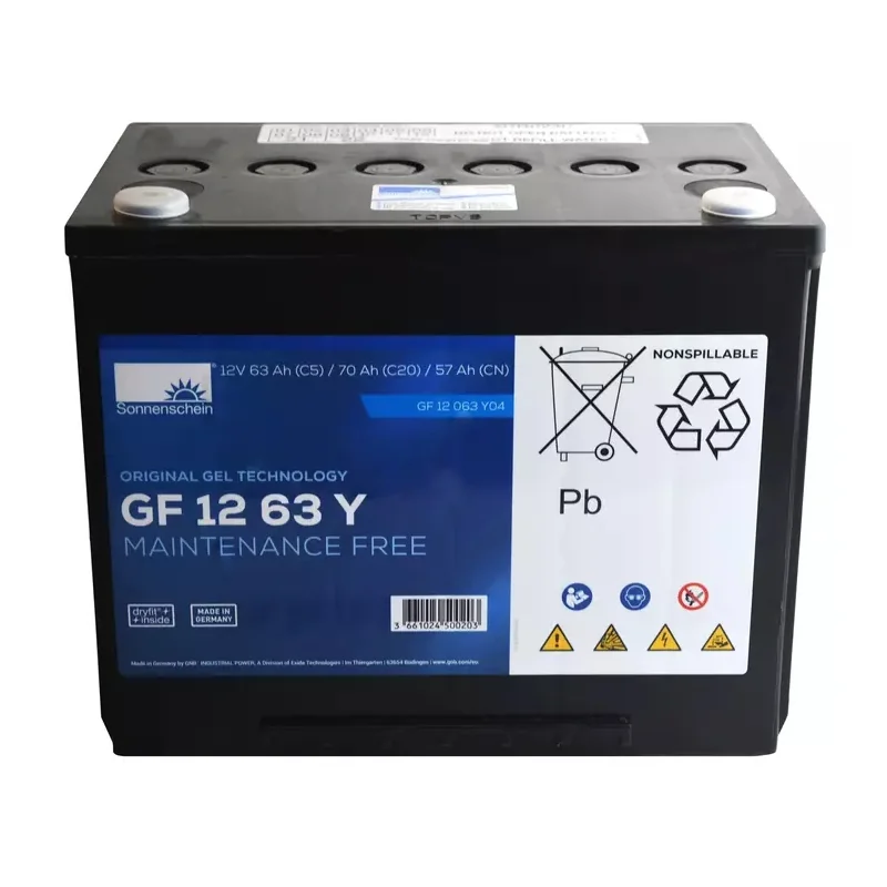 Batteria al gel Sonnenschein GF 12 63 Y 12V 70Ah
