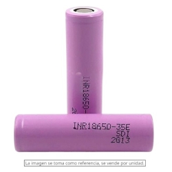 Batería Litio Samsung INR 18650 35E 3400mAh