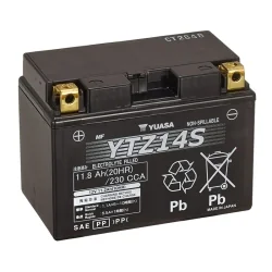 Batería Yuasa YTZ14S AGM 11.8Ah
