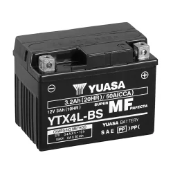 Batería Yuasa YTX4L-BS AGM 3.2Ah